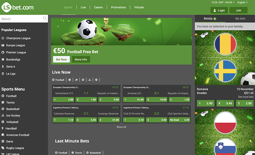 LSbet screenshot